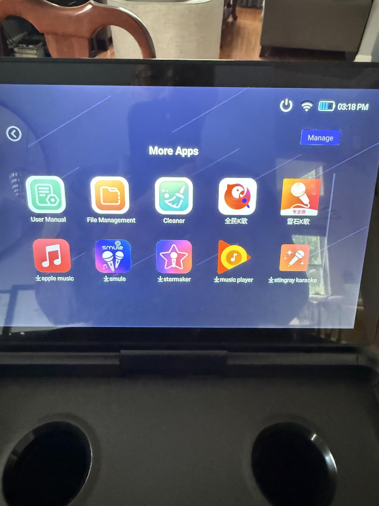 Ikarao Smart Karaoke Machine for Adults - with Lyrics Display, 32GB Karaoke Tablet, 2 Wireless Mics, Professional Karaoke System, 300W Peak Power, 4 DJ Lights, Karaoke Speaker for Any Occasion customer photo 1