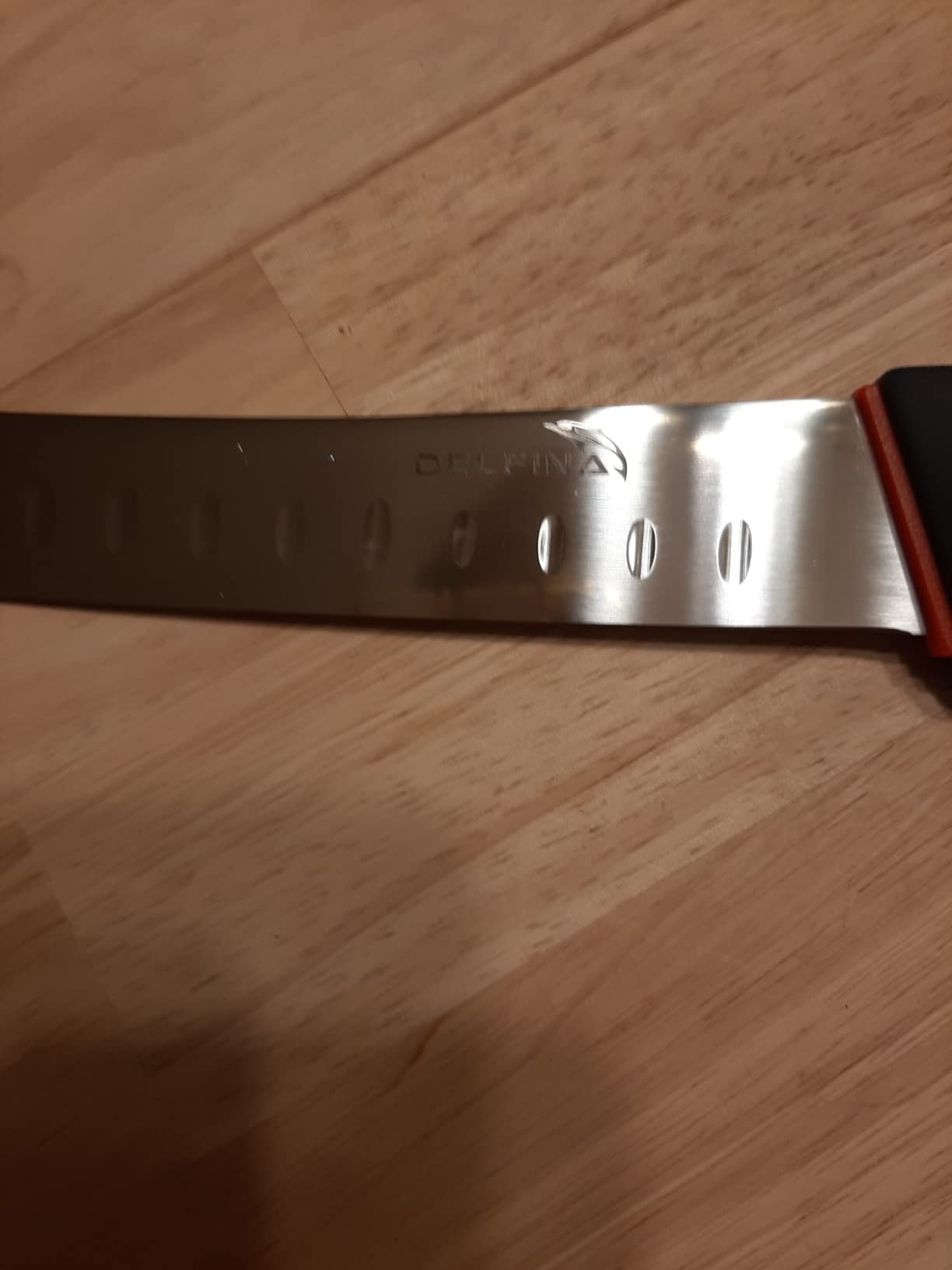 DELFINA Butcher Knife Set for Meat Cutting, German Steel | German steel blades, For skinning, boning, trimming, Non-slip soft grip Includes sharpener rod, Rust-resistant & durable. customer photo 2