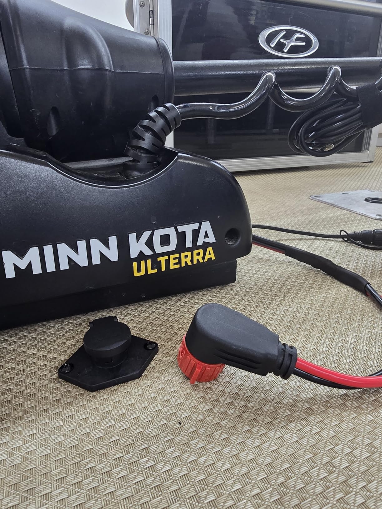 Trolling Motor Plug, 12V/24V/36V/48V Trolling Motor Plug for Minn Kota Boat | Trolling Motor Plug and Receptacle, 8 Gauge 2-Wire Quick Connect Plug for Minn Kota Marine Boat, Male&Female, Waterproof, 50 Amp customer photo 1