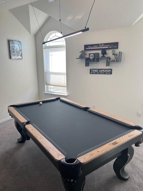 Professional LED Billiard & Pool Table Light, Non-Flickering & Evenly Distributed Light Source & Adjustable Height - Rotaflex, Bright White 5000K (52 inch) customer photo 1