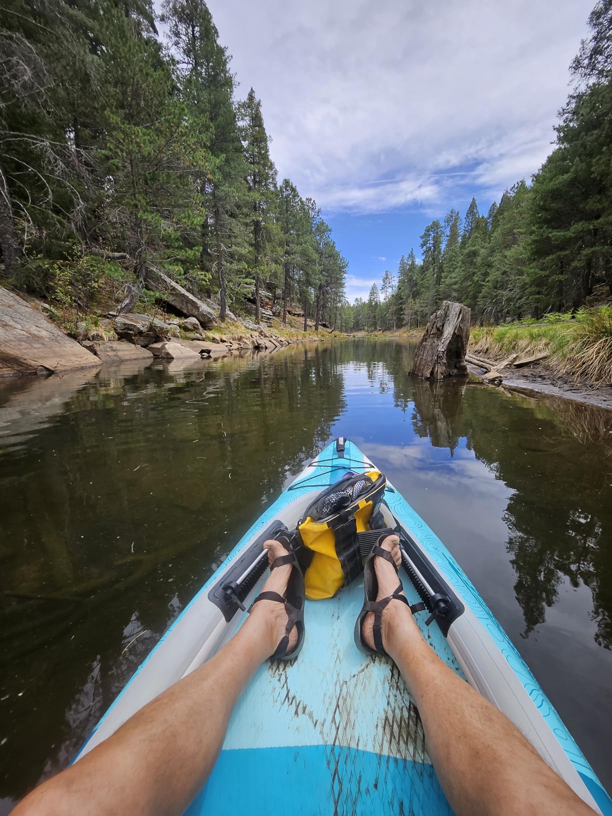 EZLITE 10 Ultralight, All Woven, Drop Stitch, Rigid, High Performance, Easy Setup, 10' Solo Inflatable Kayak w/Backpack, Seat Paddle and Adjustable Footrests customer photo 2
