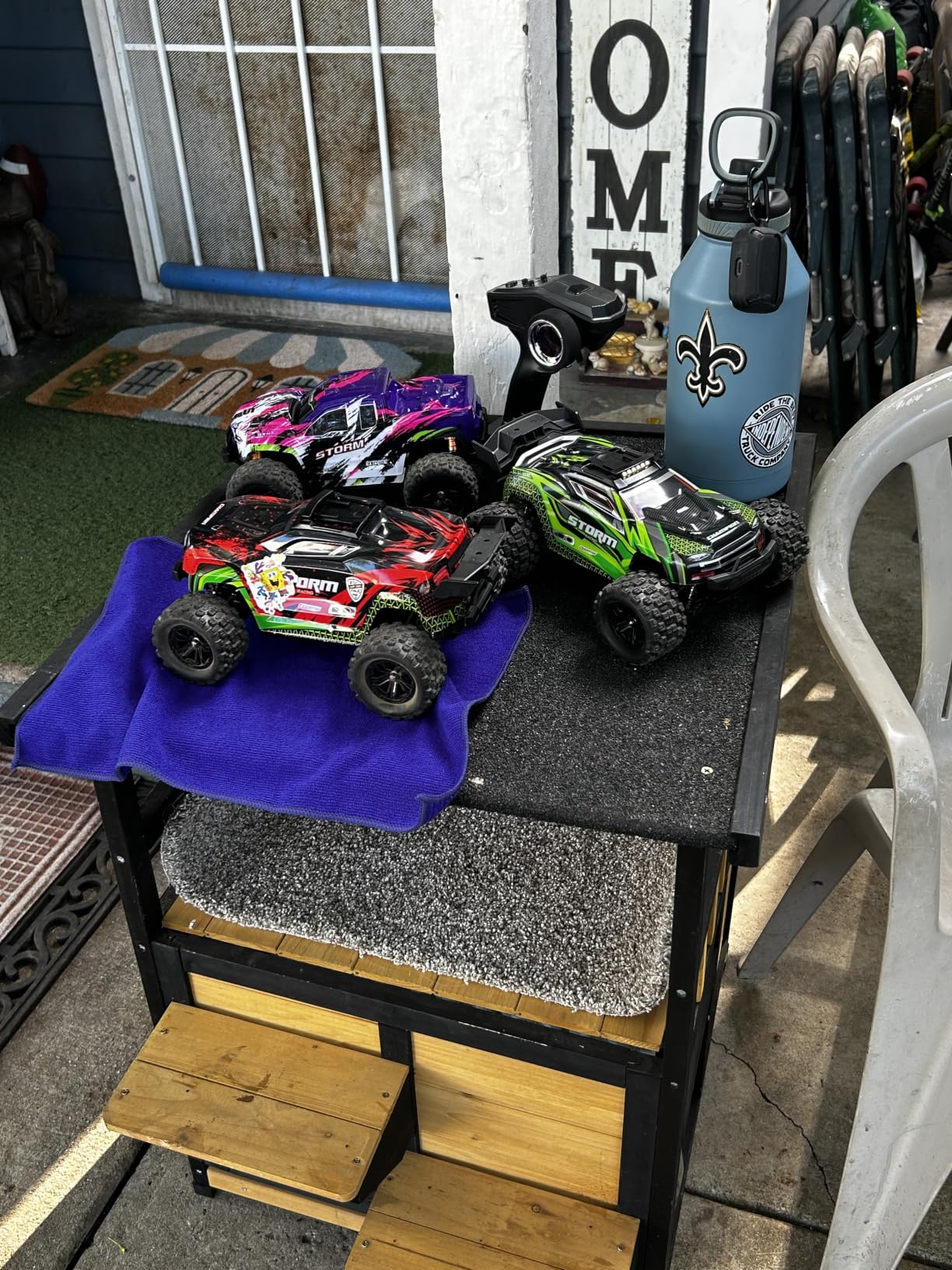 X-TMAGA 1:18 All Terrain RC Car for Adults & Boys (HS18-05), 4WD Off-Road RC Truck High Speed Fast 40+ KPH, 4X4 Waterproof Remote Control Car with 2 Rechargeable Batteries customer photo 1