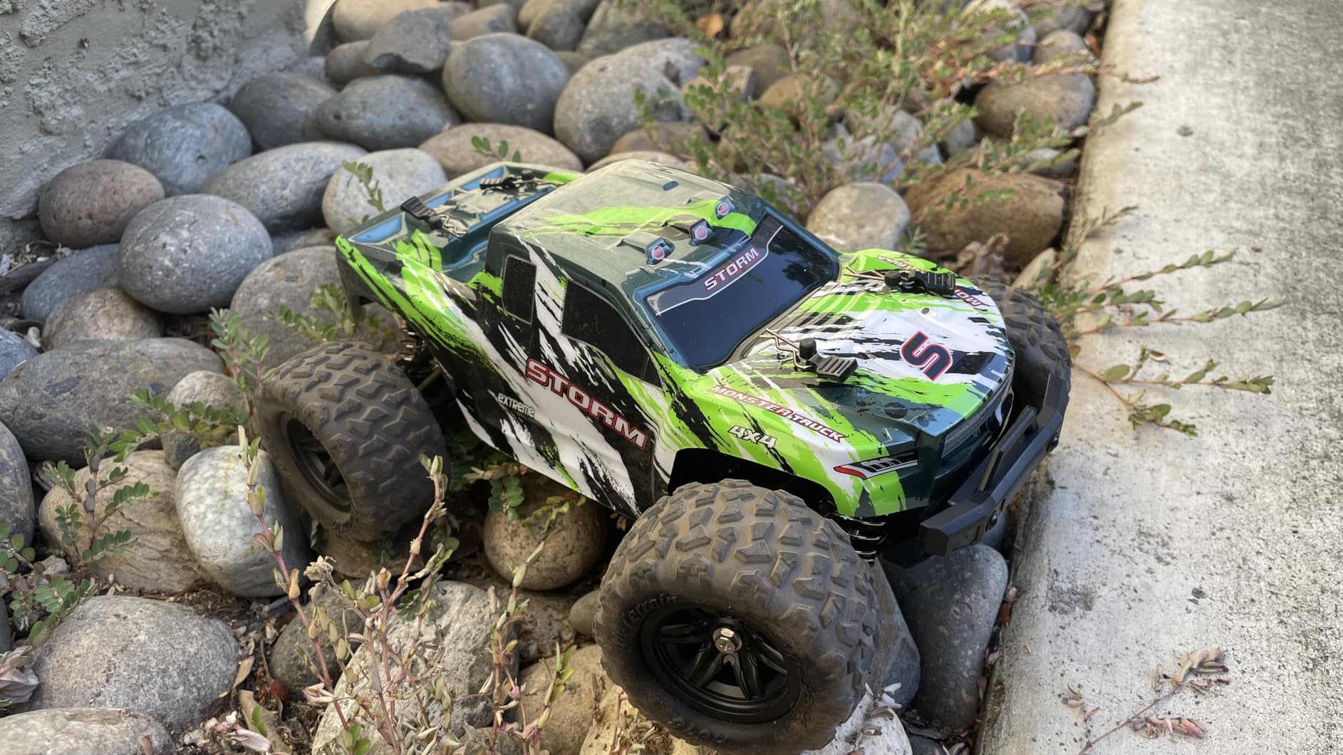 X-TMAGA 1:18 All Terrain RC Car for Adults & Boys (HS18-05), 4WD Off-Road RC Truck High Speed Fast 40+ KPH, 4X4 Waterproof Remote Control Car with 2 Rechargeable Batteries customer photo 2