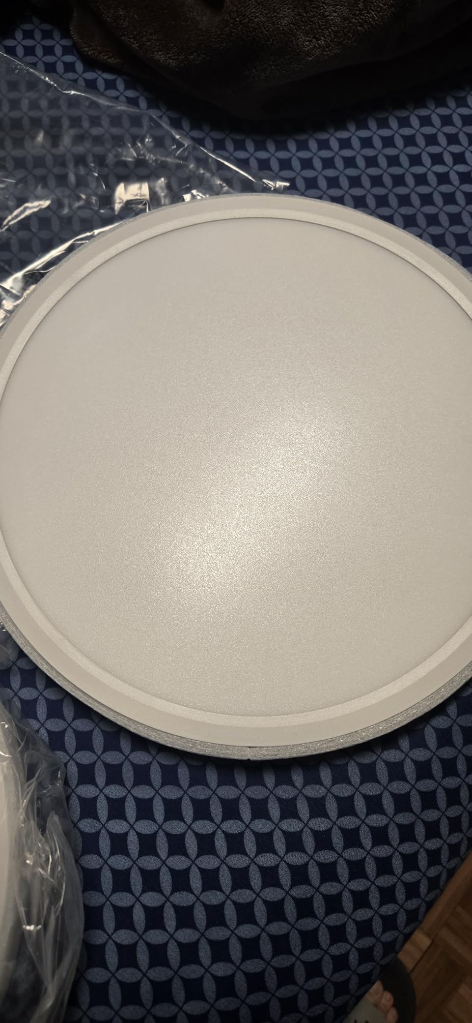 2 Pack 12 Inch LED Flush Mount Ceiling Light Fixture, 24W 2640LM, Dimmable CCT 3000K/4000K/5000K, Round Flat Panel Light for Bedroom, 0.7Inch Thin Modern Low Profile Hardwire Lights for Hallway, Porch customer photo 2