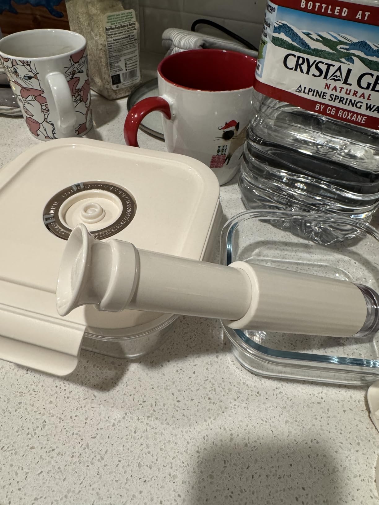 3-Piece Rectangle Glass Vacuum Food Storage Containers Set with Hand Pump & 10 Sealer Bags, Borosilicate Airtight Meal Prep Lids with Date Tracker, Leakproof, Freezer & Microwave Safe [21/35/50 Oz] customer photo 2