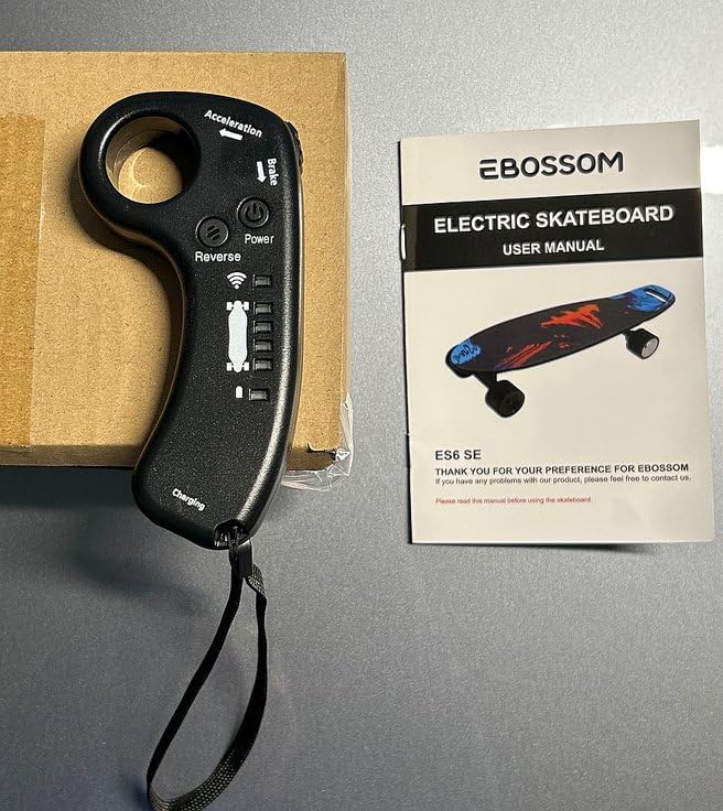 EBOSSOM Electric Skateboard with 350W Motor, 27