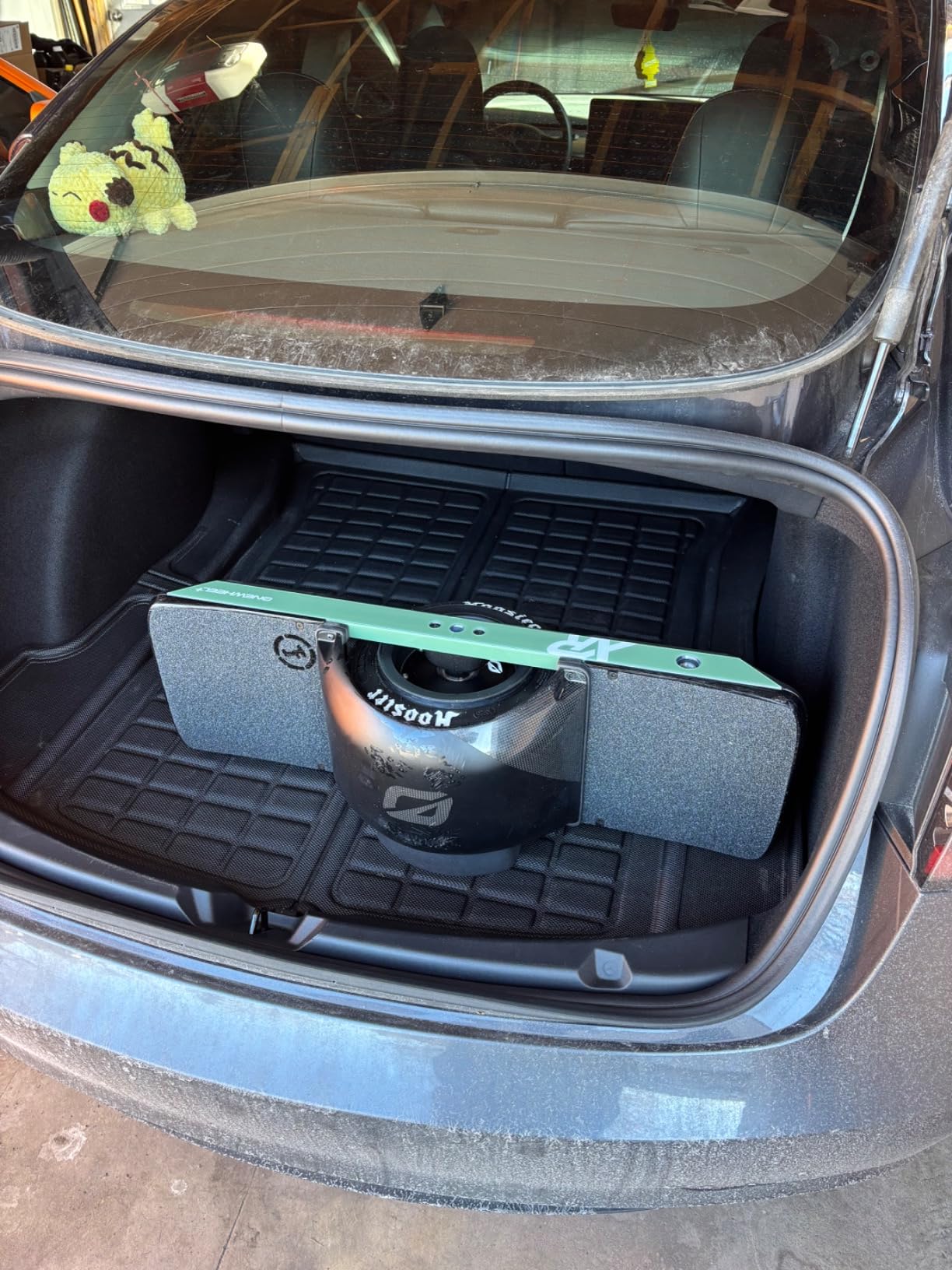 Landslide Trunksaver Onewheel Stand for Car Trunk | Tumble-Proof Non-Slip Holder for One Wheel GT/S-Series, XR Classic, Pint/Pint X and XR | Made of Soft and Protective EVA Foam customer photo 1