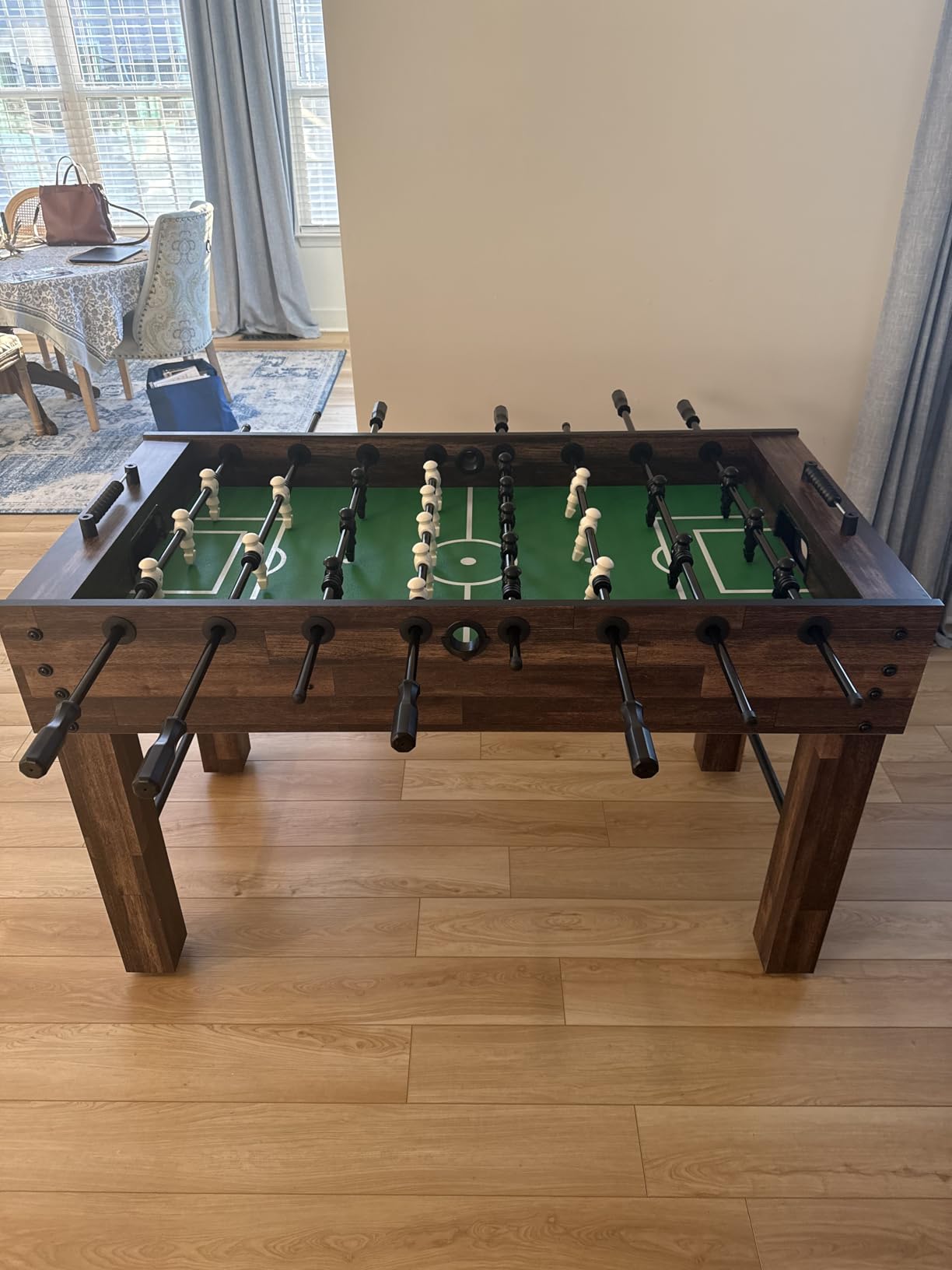 Best Choice Products Full Size 54 Inch Regulation Foosball Table for Home, Game Room - Includes 2 Balls, 2 Cup Holders customer photo 1