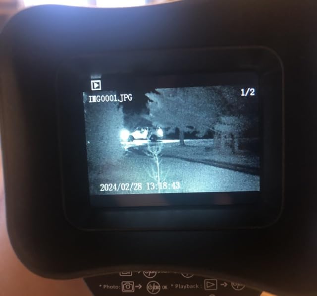 Night Vision Monocular 4K Digital Infrared Night Vision with 2