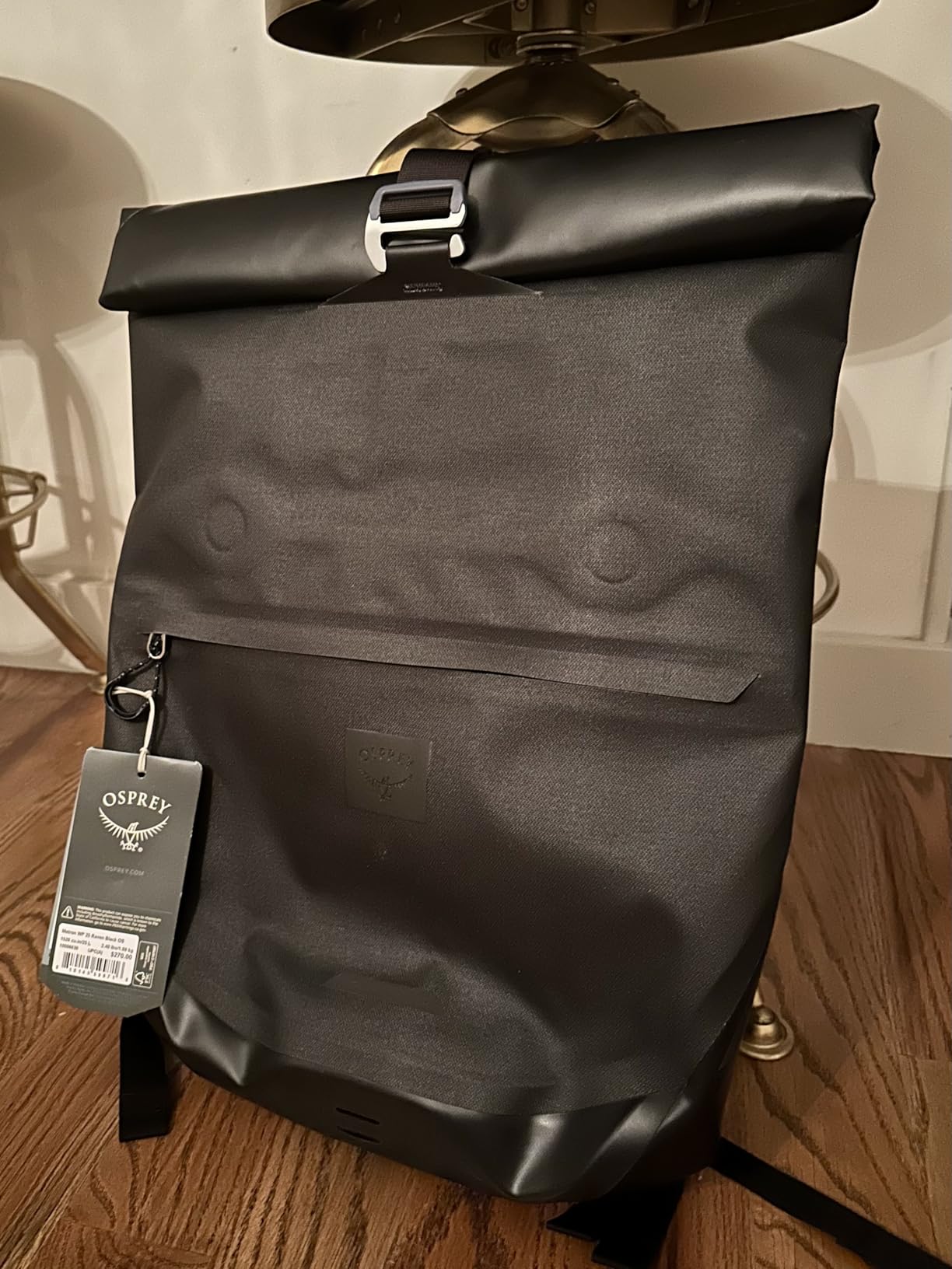 Osprey Metron 25L Waterproof Commuter Bike Backpack, Raven Black customer photo 2