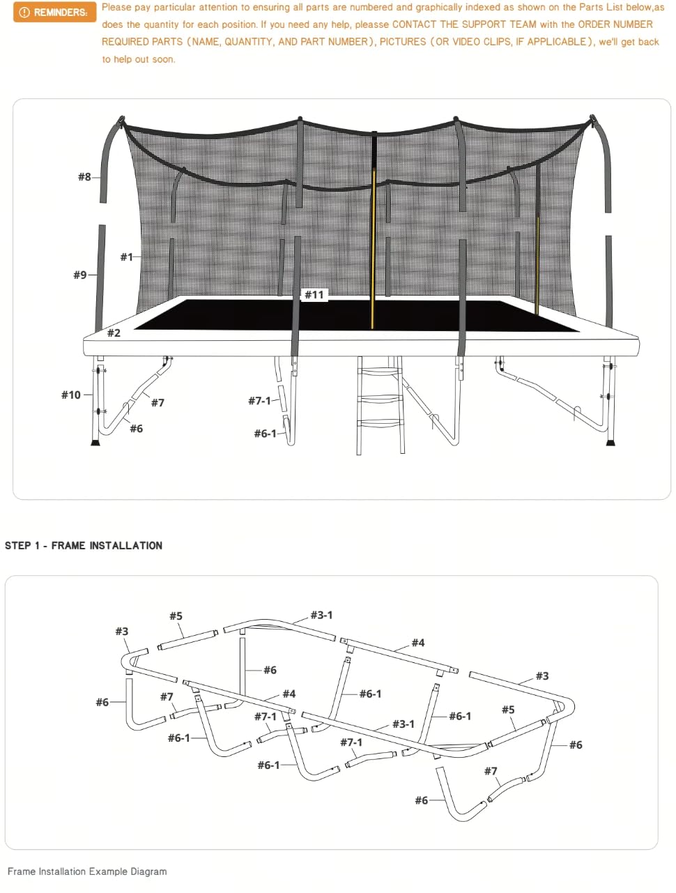 Zupapa 1800LBS Weight Capacity Rectangle Trampoline 10x17FT 9X15FT 8X14FT Outdoor Square Gymnastics Trampolines with Basketball Hoops for Kids Adults Long Large Big Rectangular Tumbling Trampolin customer photo 1