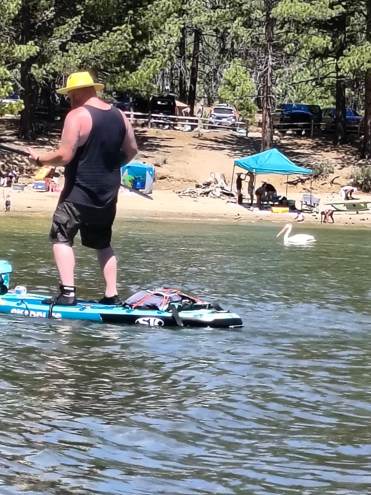 10'6'' Inflatable Stand Up Paddle Board (SUP) for Adults and Youth with Non-Slip Deck - Complete Accessories Kit, for Fishing, Yoga, Fitness & Family Fun customer photo 1