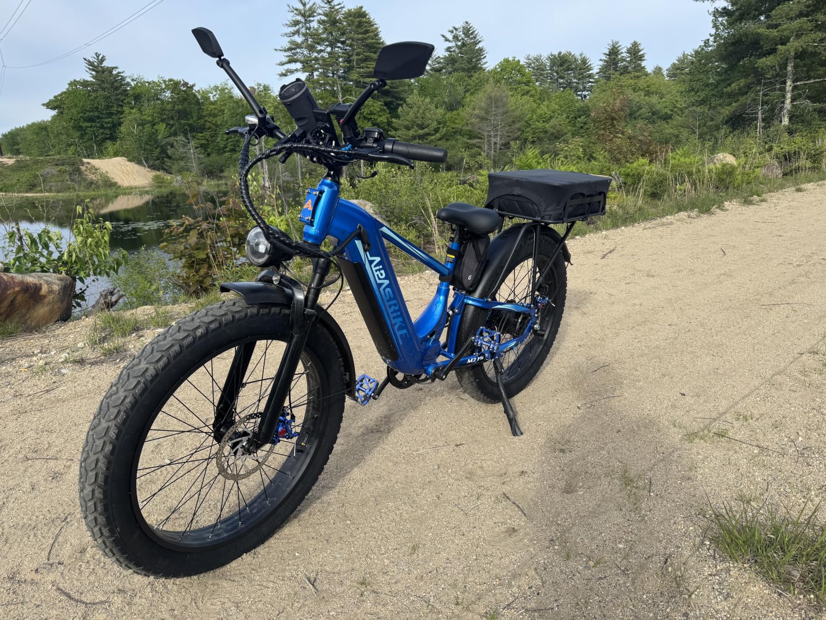 Aipas M2 Pro Electric Bike for Adults, 1800W Peak Motor Ebikes, 48V 17.5Ah Removable Battery, 26