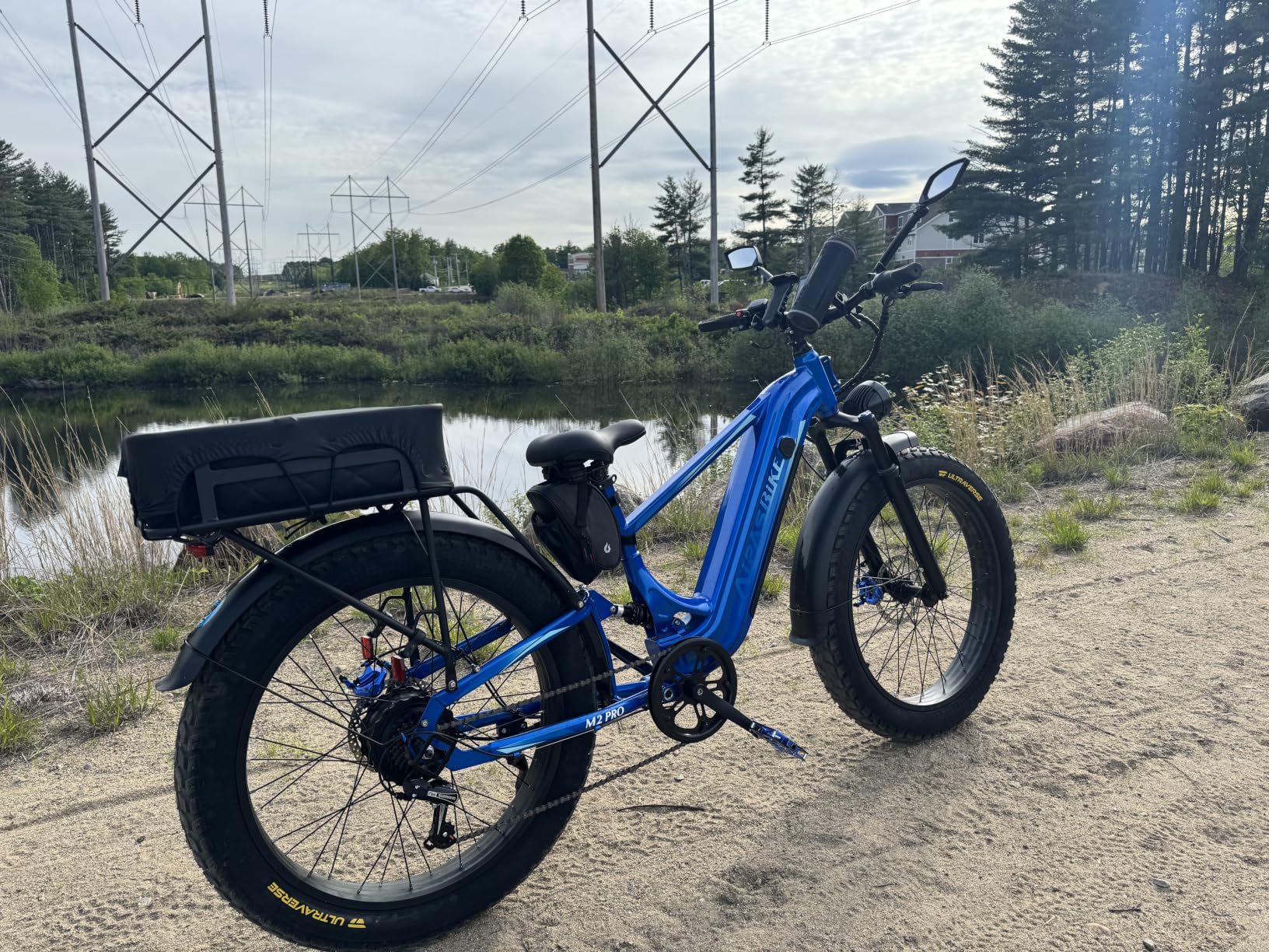 Aipas M2 Pro Electric Bike for Adults, 1800W Peak Motor Ebikes, 48V 17.5Ah Removable Battery, 26