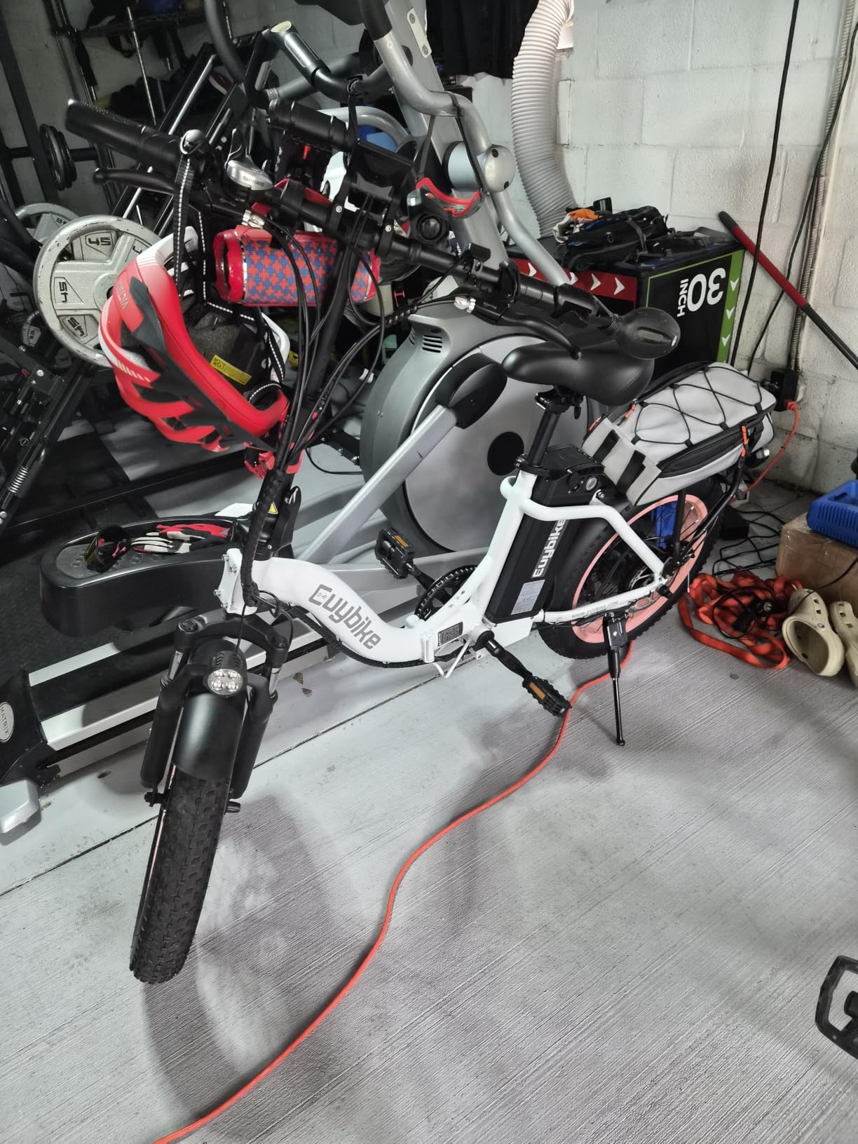 1000W Folding Electric Bike,48V 20AH Removable Battery E Bike,80 Miles Max Range Electric Bike for Adults,20