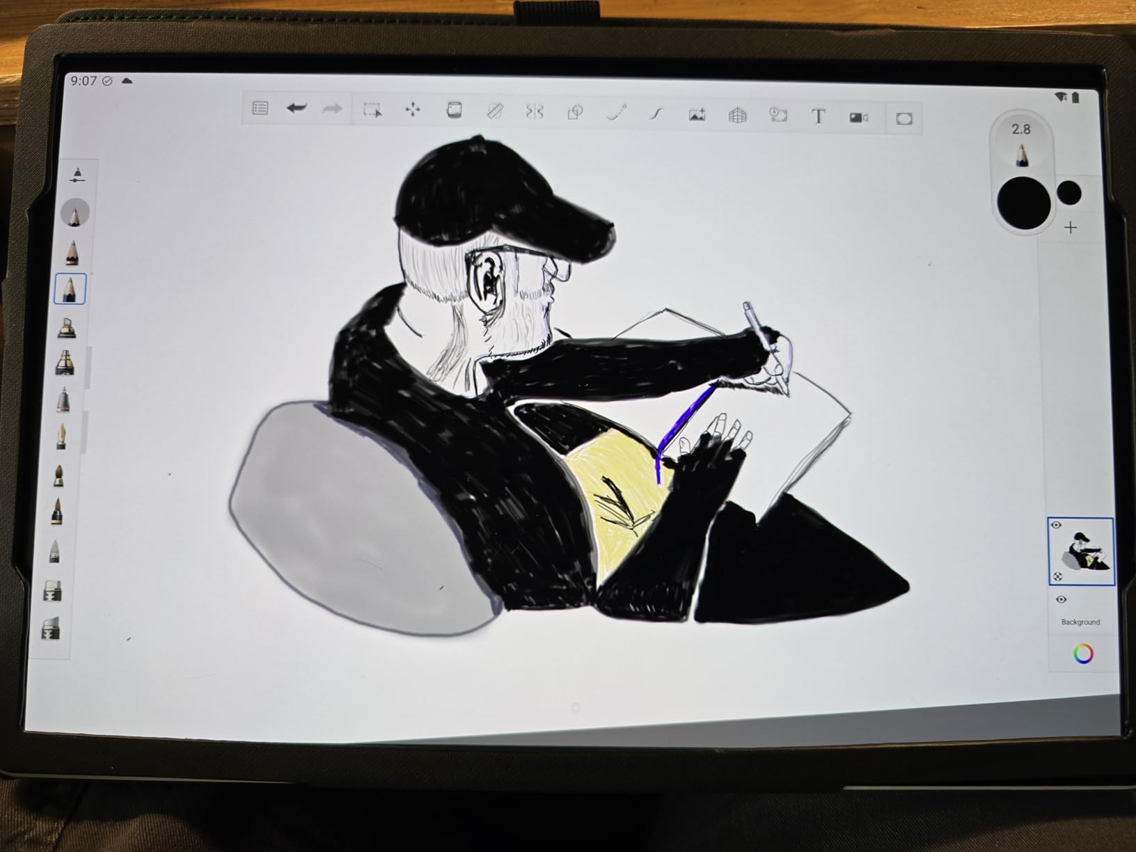 Wacom MovinkPad 11, Android Mobile Drawing Tablet, 11