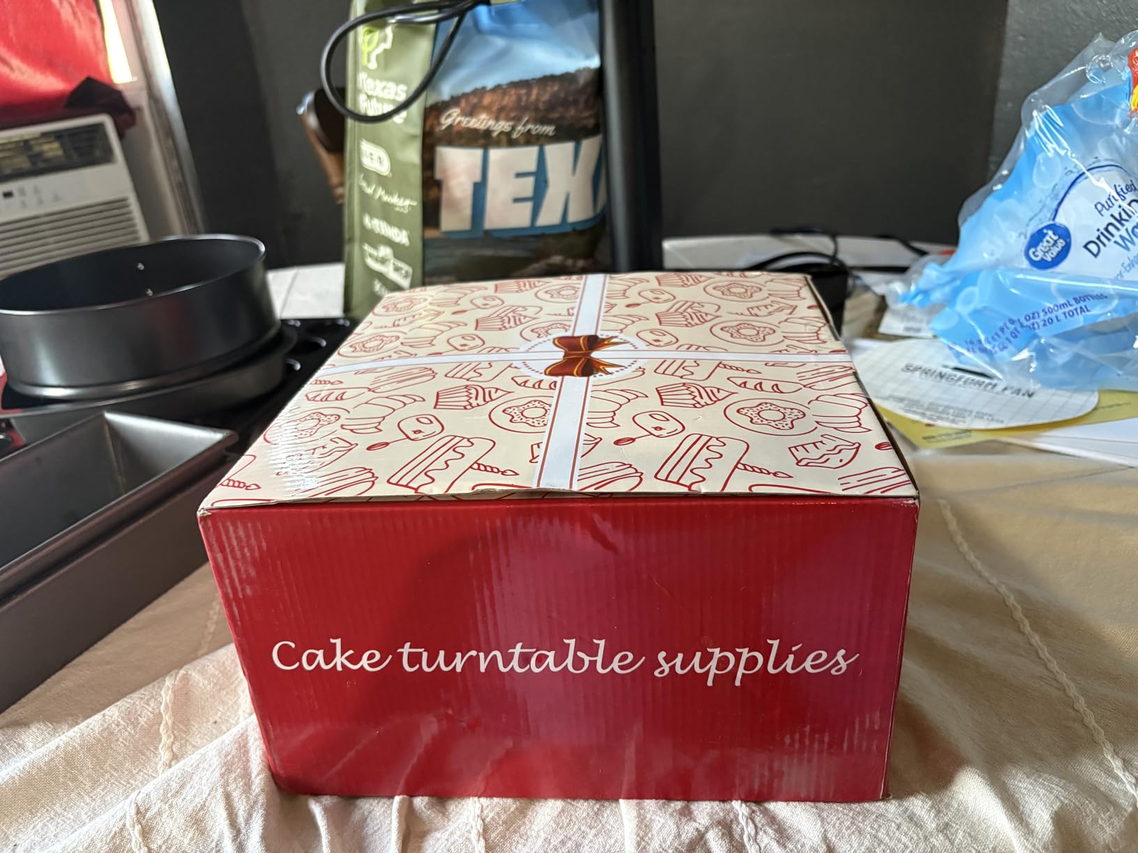 Cake Decorating Kit - Cake Turntable for Decorating with Baking Springform Pans, Cake Leveler, Numbered Piping Tips, 2 Spatulas, Baking Supplies Tools customer photo 1