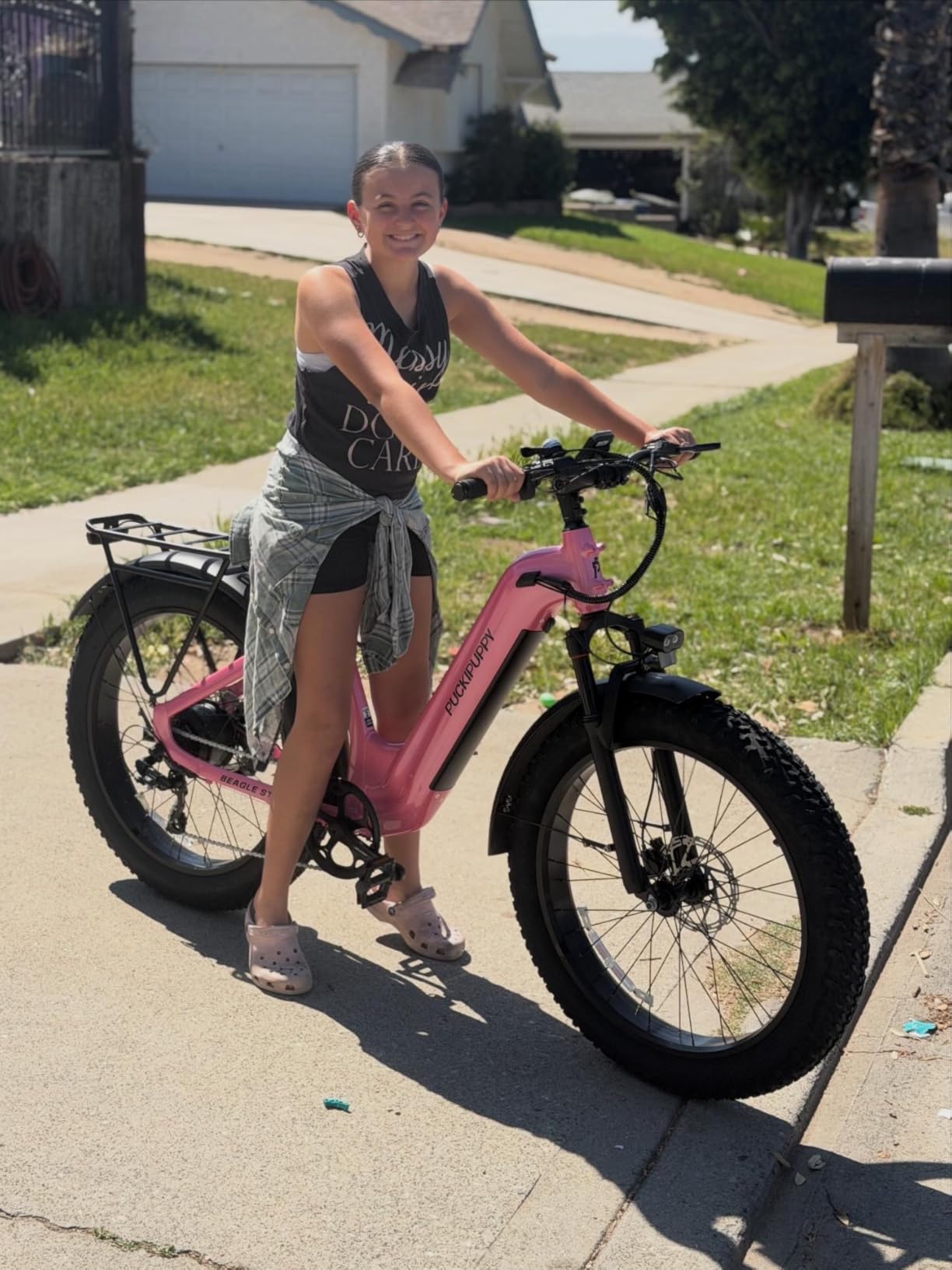 PUCKIPUPPY Electric Bike for Adults 960W, 26