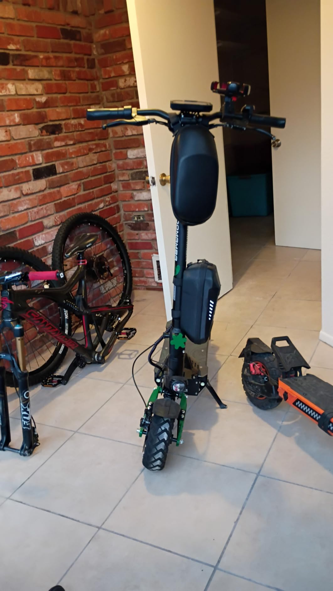 ZU06 Electric Scooter, 1200W Motor Up to 35 MPH, 52V 20Ah Battery 50 Miles Long Range, NFC Smart Unlock & Dual Disc Brakes with EABS, 10