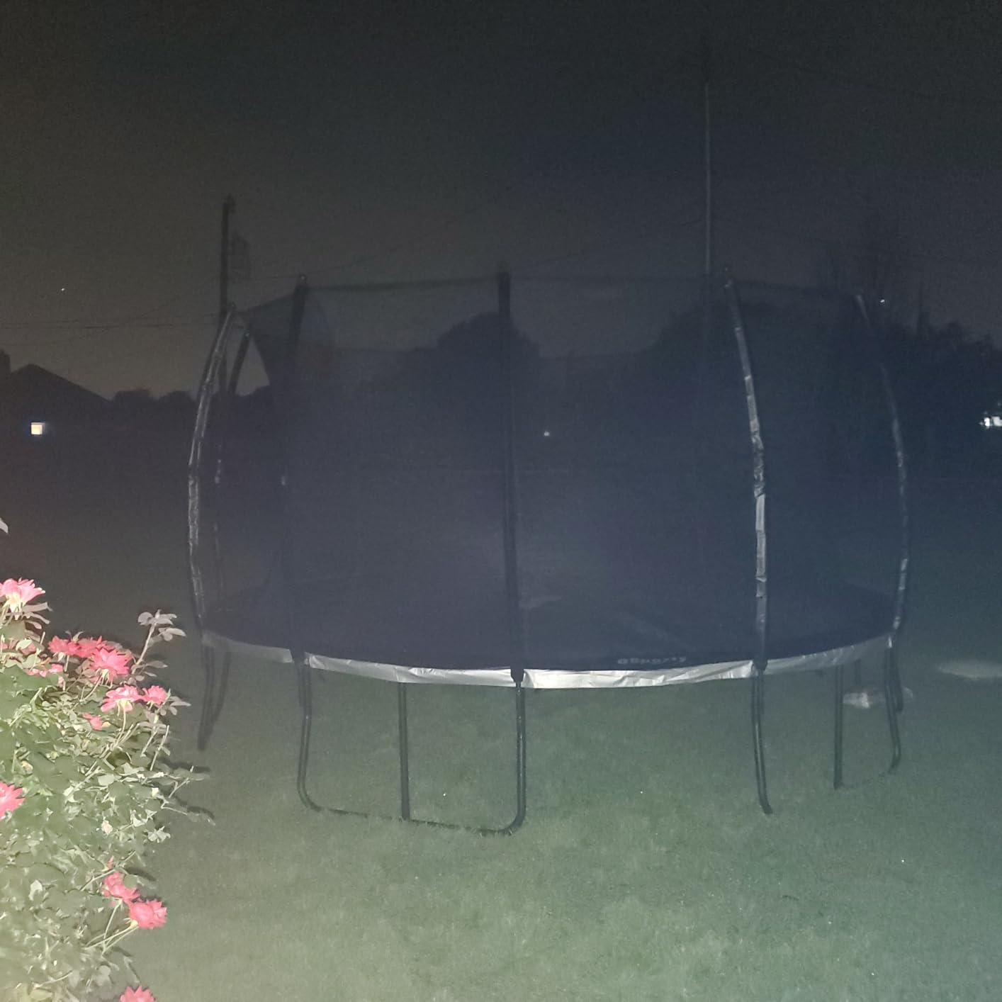 Trampoline Outdoor 10FT 14FT 16FT with Enclosure, 5 Reinforced U-Shaped Legs with Center Support, ASTM Approved, Recreational Trampoline for Kids and Adults customer photo 2