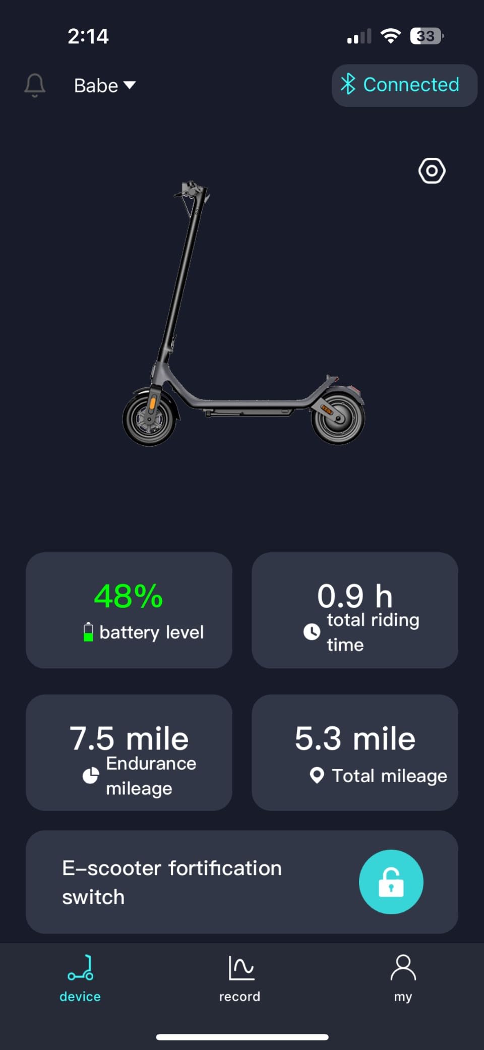 MEGAWHEELS Electric Scooter, Electric Scooter Adults Teens, 10in Pneumatic Tires, 350/500/600W Motor, 19/31 Miles Range, 15.5mph E Scooter with Smart APP Control for Commuting, Outdoor, Short Travel Gift customer photo 2