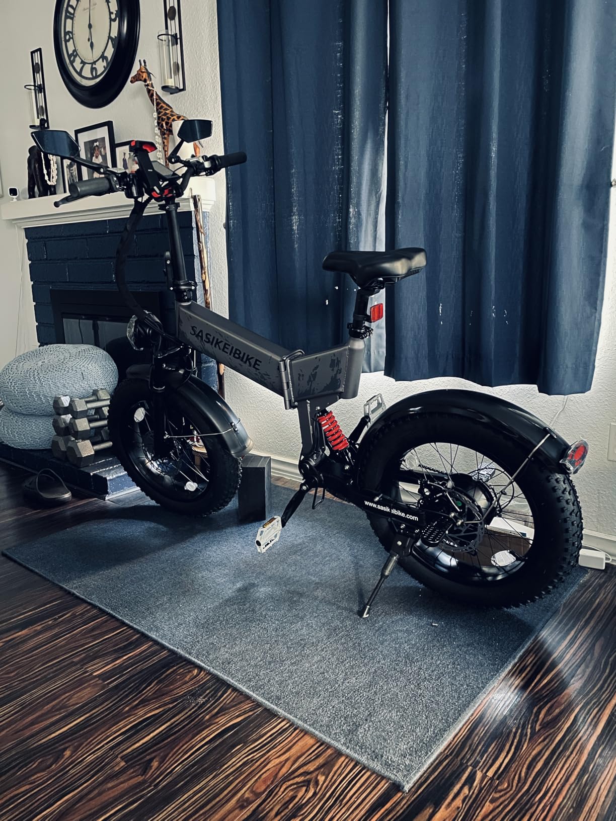 1500W Folding Electric Bike for Adults, 52V 20Ah Removable Battery Ebike with 70 Miles Max, 20