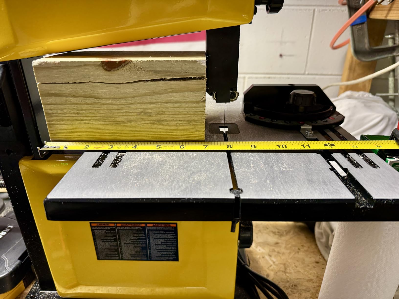 Woodskil 10 Inch Dual Speed Band Saw with Stand, 3.4A 2360/3000 FPM Benchtop Bandsaw with Quick Tension System & Quick Tool-Free Doors for Hard & Soft Woodworking, DIY customer photo 1