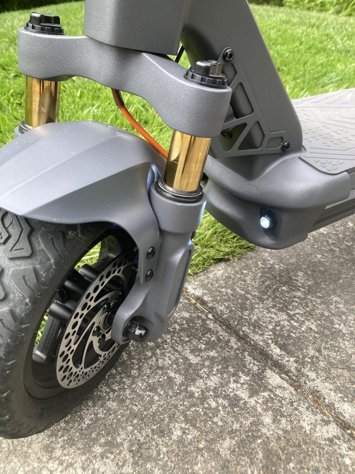 Electric Scooter- Electric Scooter for Adults, 1000/1600W Peak, up to 25-31MPH, 25-50Miles Range, 220-330lb Load, Foldable E-Scooter for Adult Teens with Damping Adjustable Suspensions, Turn Signals customer photo 2