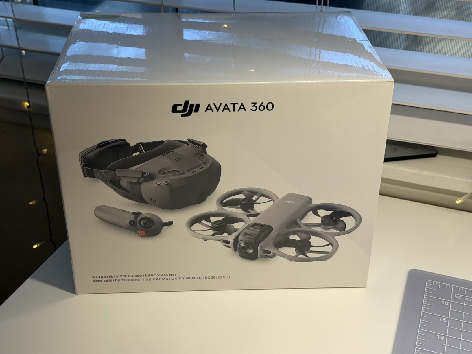 DJI Avata 360 Motion Fly More Combo, 8K 360-Degree Camera Drone | 1-Inch-Equivalent 360 Imaging, 8K/60fps HDR, Goggles N3, RC Motion 3, Easy ACRO, Three Batteries, Propeller Guard customer photo 2