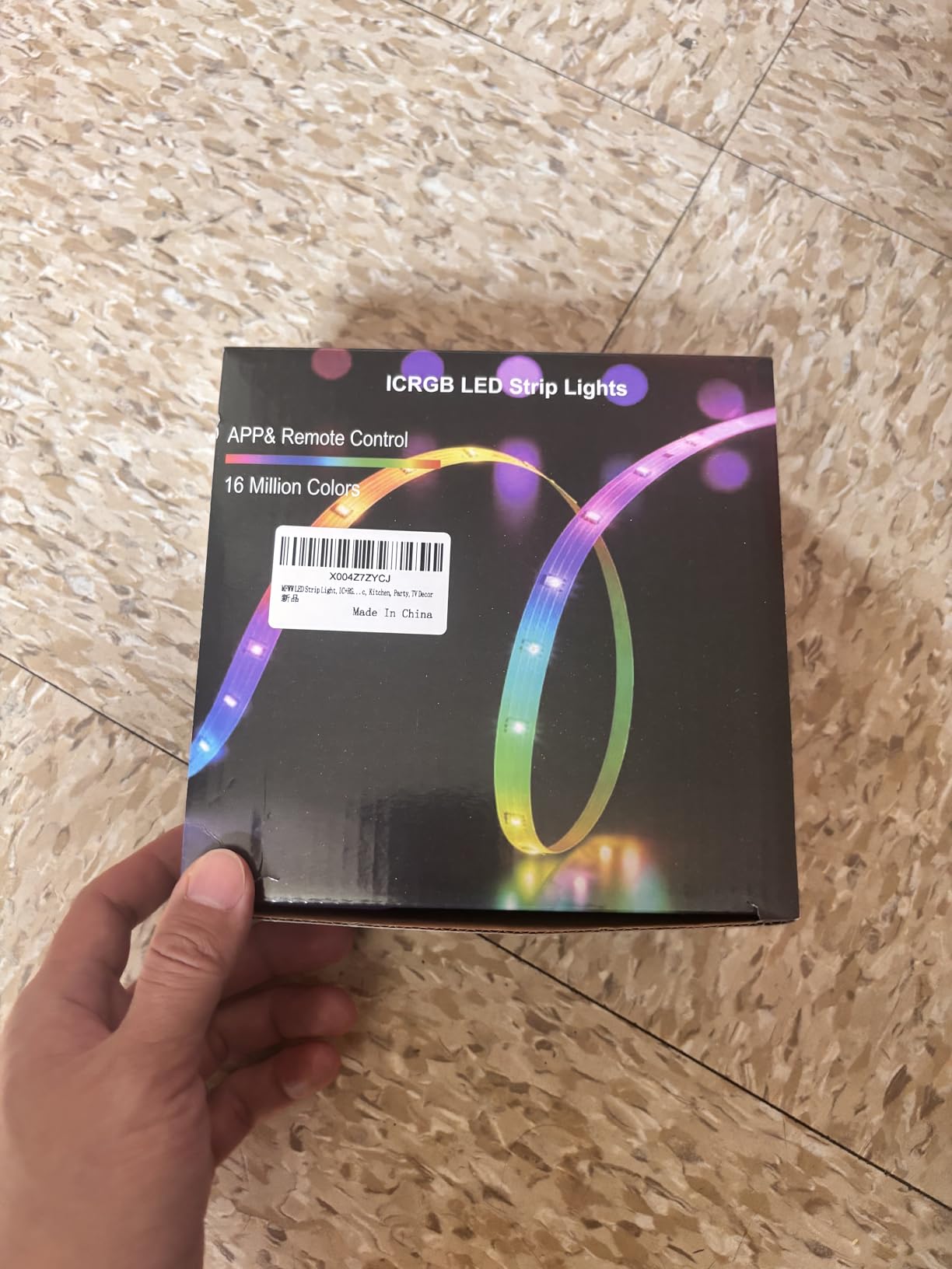 MFWW 100FT Strip Lights, Smart IC RGB LED Lights Multiple Colors on One Line, App+Remote Control, Timing, Multimodal, Music Sync, Color Changing Lights for Bedroom, Party Home Decor customer photo 1