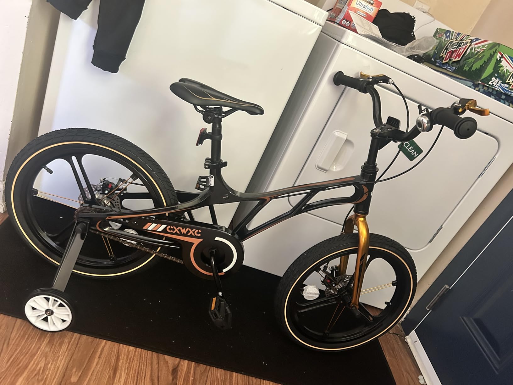 CXWXC Kids Bike - 14 16 18 Inch Children Bicycle for Boys Girls Age 3-9 Years, Single Speed Lightweight Kids Bikes customer photo 1