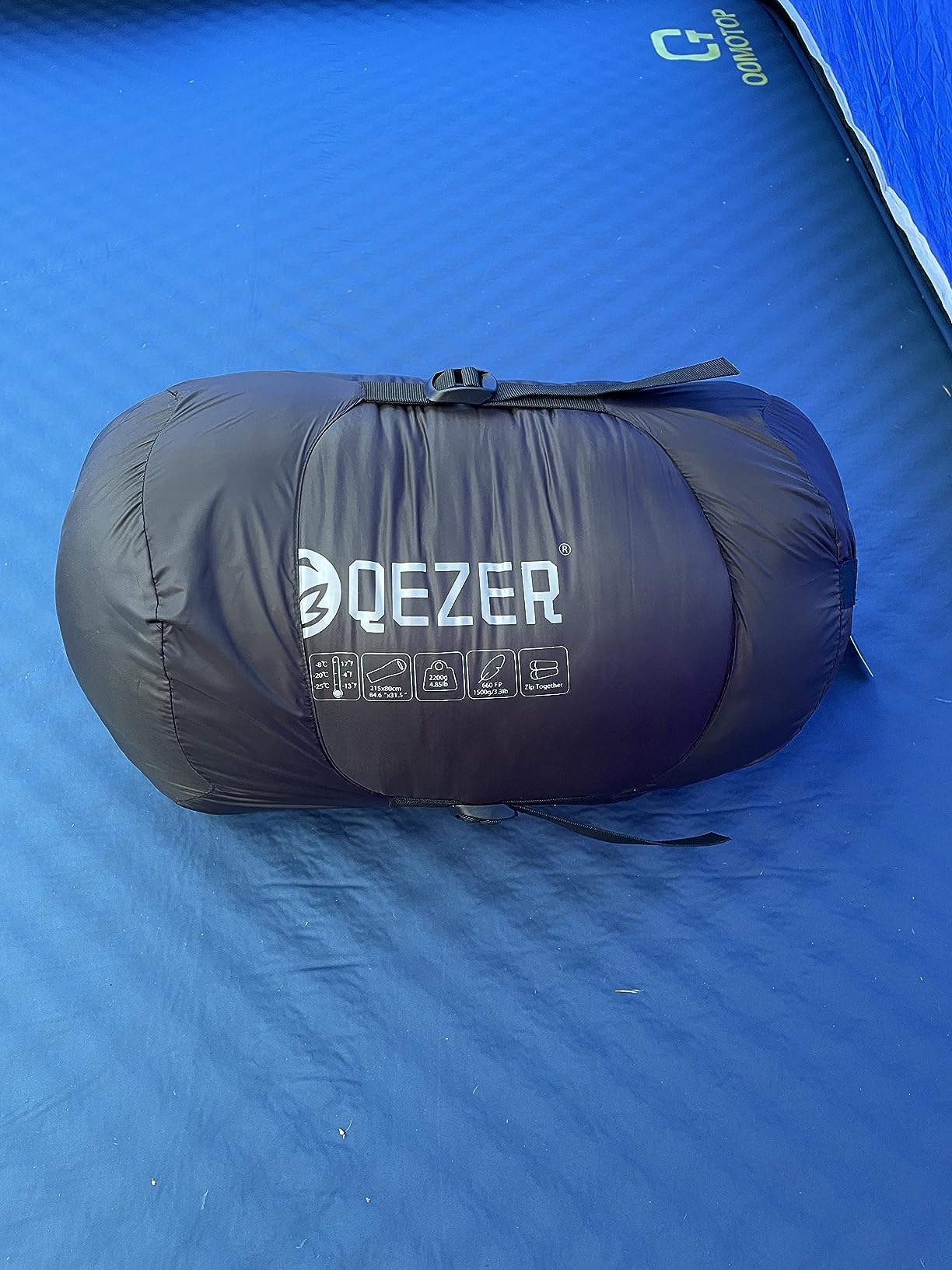 0 Degree Down Sleeping Bag for Adults, Cold Weather Backpacking | 650 Fill Power Down, 4-Season Use, Large Lightweight Compact Carry, Camping Hiking Backpacking customer photo 2