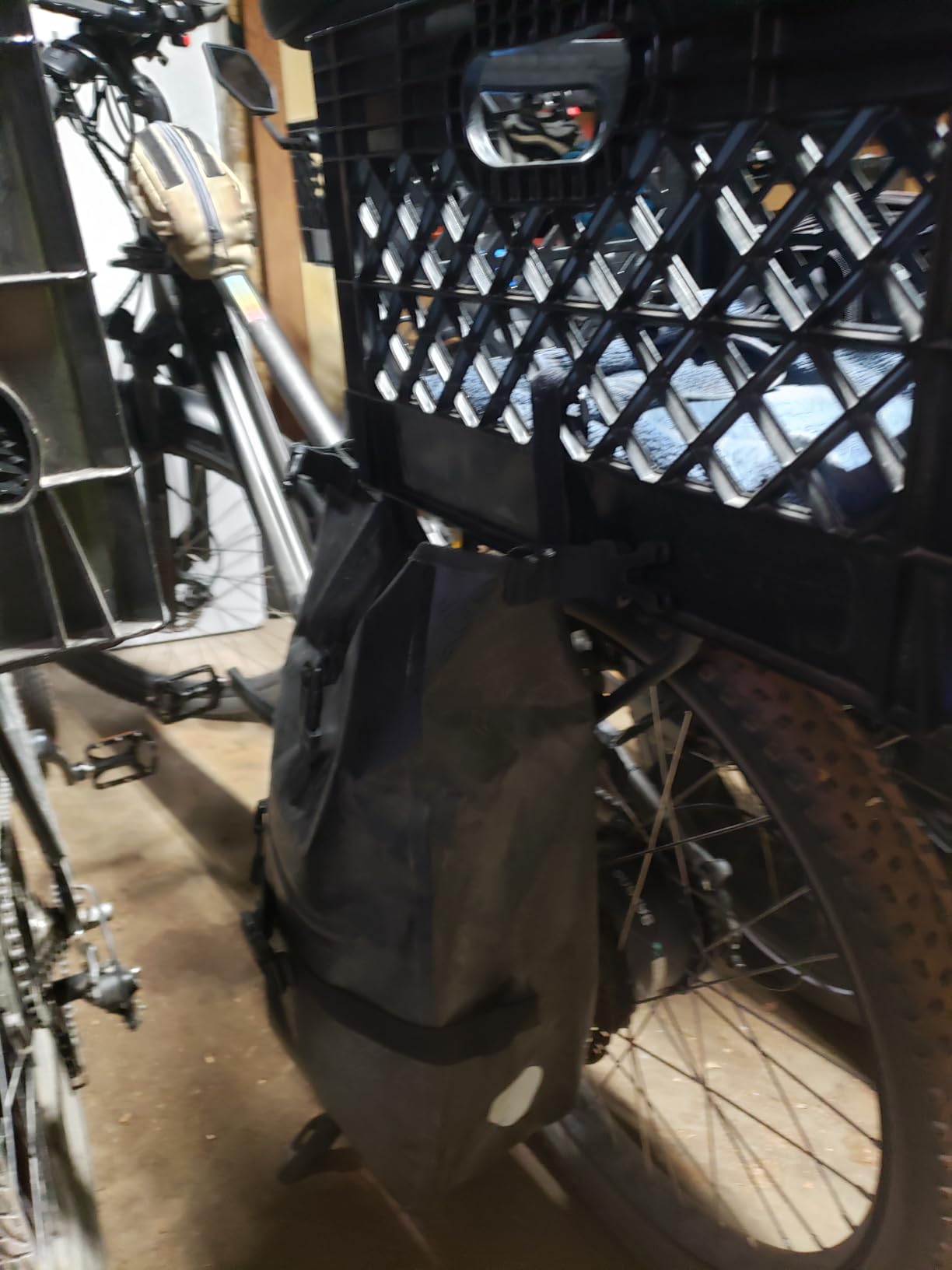 Favoto Panniers Bike Bags Waterproof Bike Panniers for Rear Rack 56L - Heavy-Duty Large Capacity Bicycle Cargo Saddle Bags with Quick Release Buckles for Commuting, Touring & Grocery Trips customer photo 1
