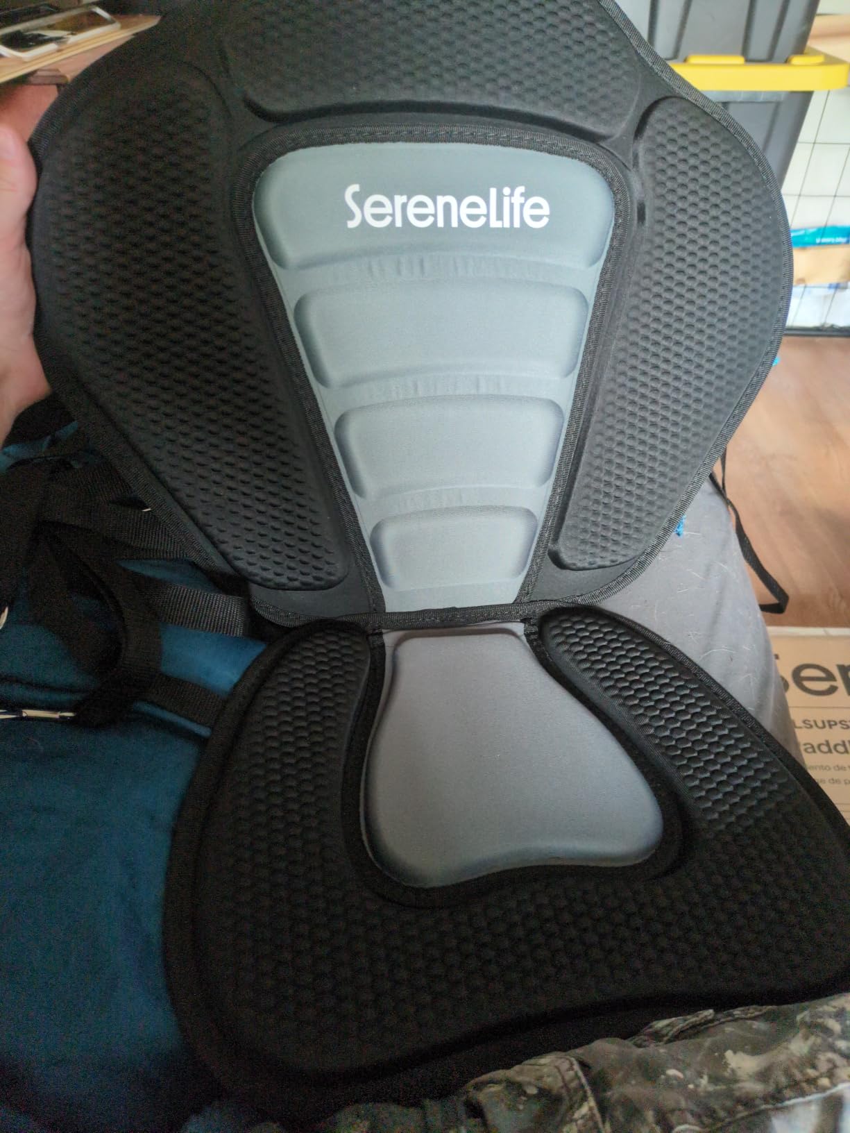 SereneLife Detachable SUP Seat | Adjustable Paddle Board Seat for Kayaks & Paddleboards | Ergonomic High Back Support customer photo 1