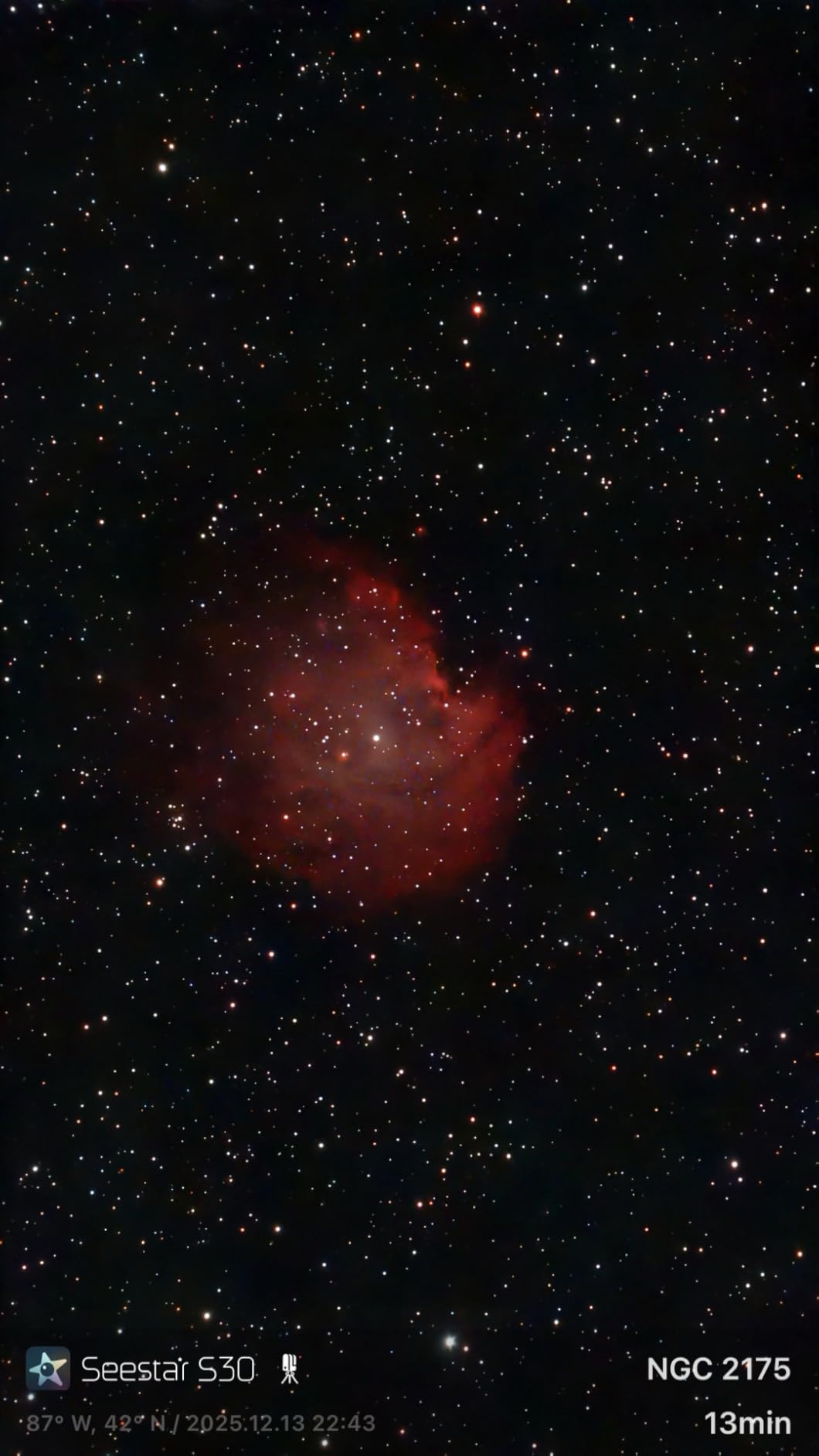 ZWO Seestar S30 Pro Smart Telescope, App-Controlled Astrophotography | 4K Dual Camera, Auto Tracking & GoTo, One-Tap Capture & Processing, Milky Way & Star Trail, Deep Sky & Wide-Field Imaging customer photo 2