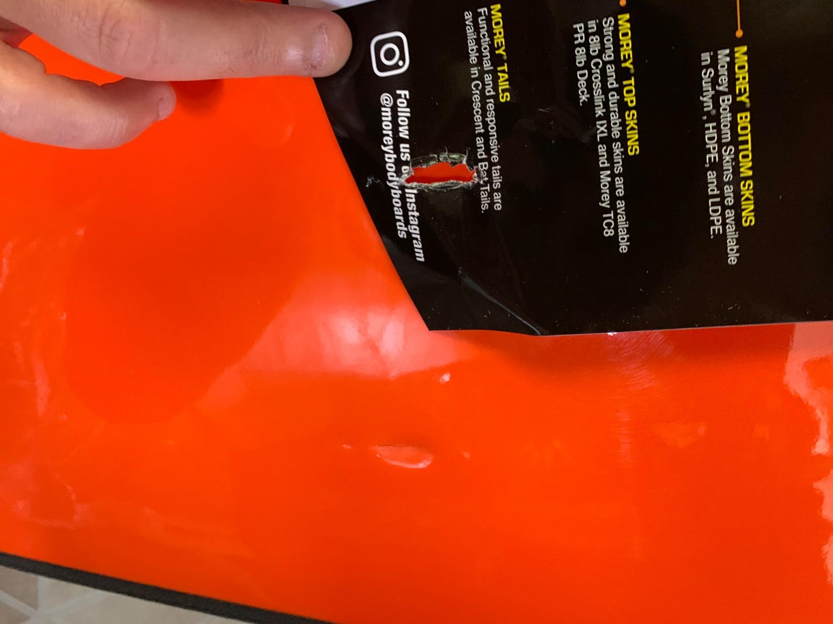 MOREY Boogie Board. Mach 7, Pro Bodyboard; Body Boards for Beach, Embedded Rod for Durability, Engineered with HDPE Slick Bottom for Speed (2026 Model) customer photo 1
