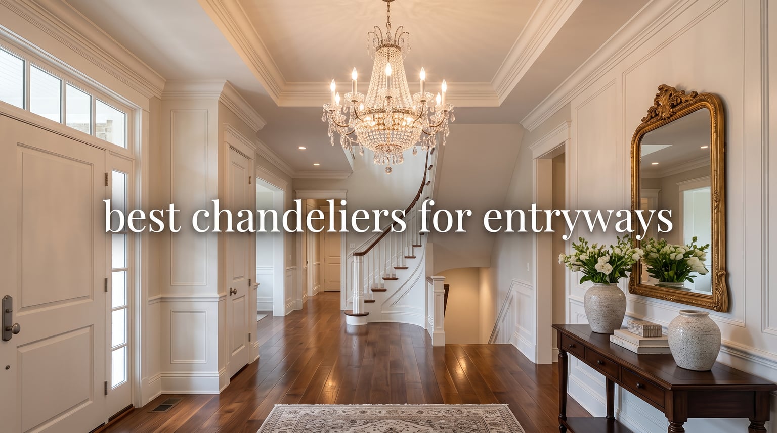 best chandeliers for entryways