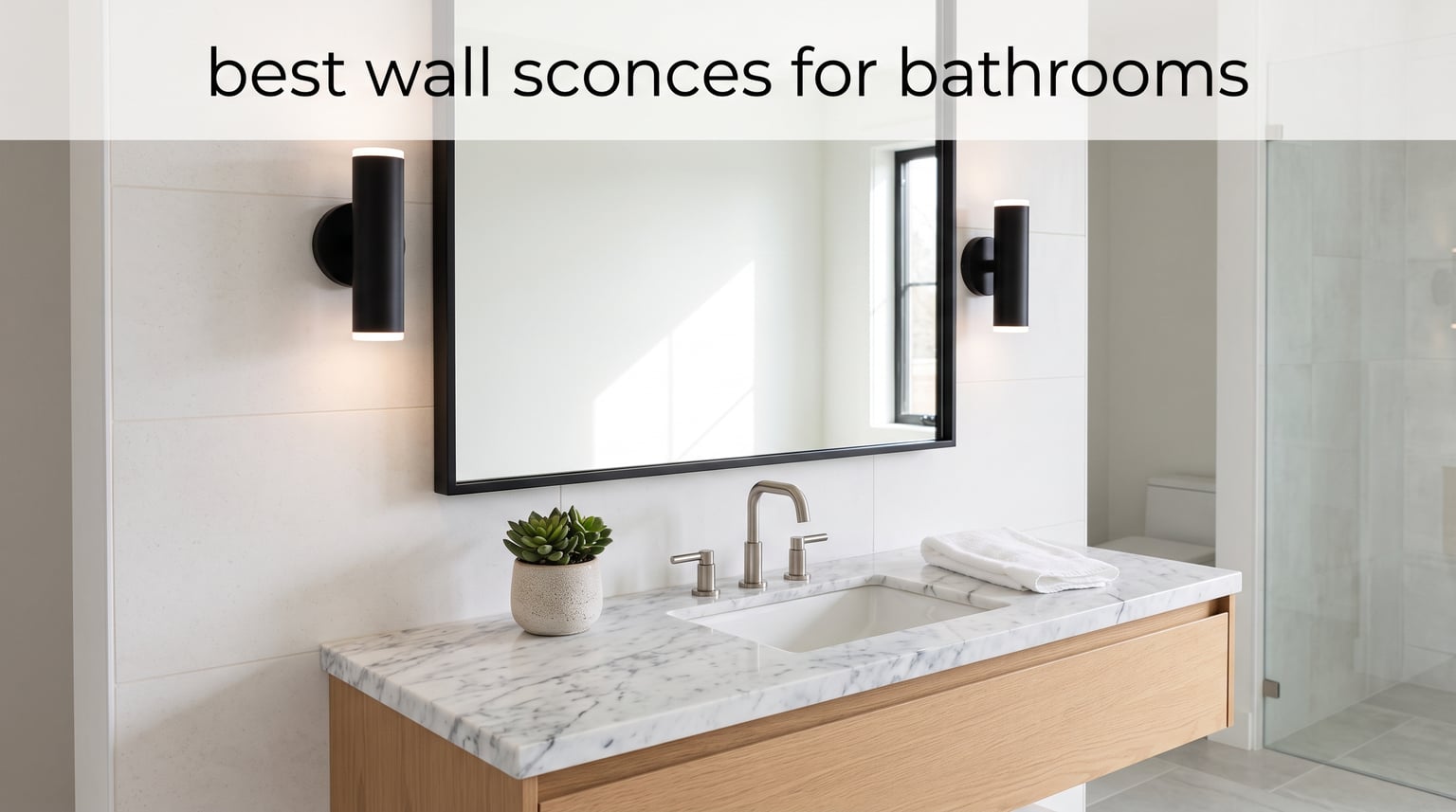 best wall sconces for bathrooms