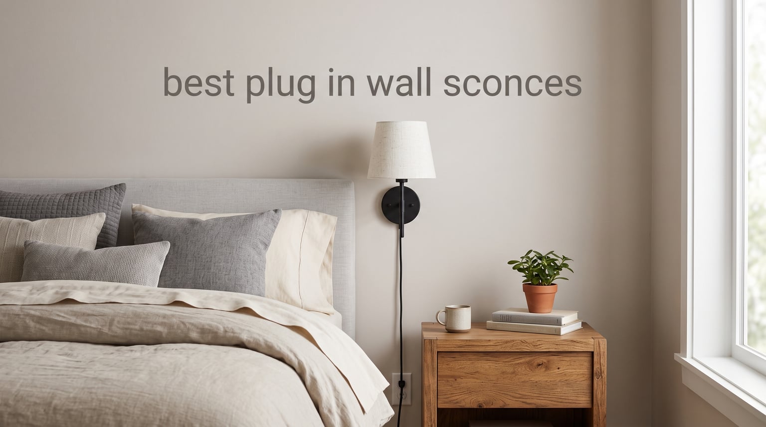 best plug in wall sconces