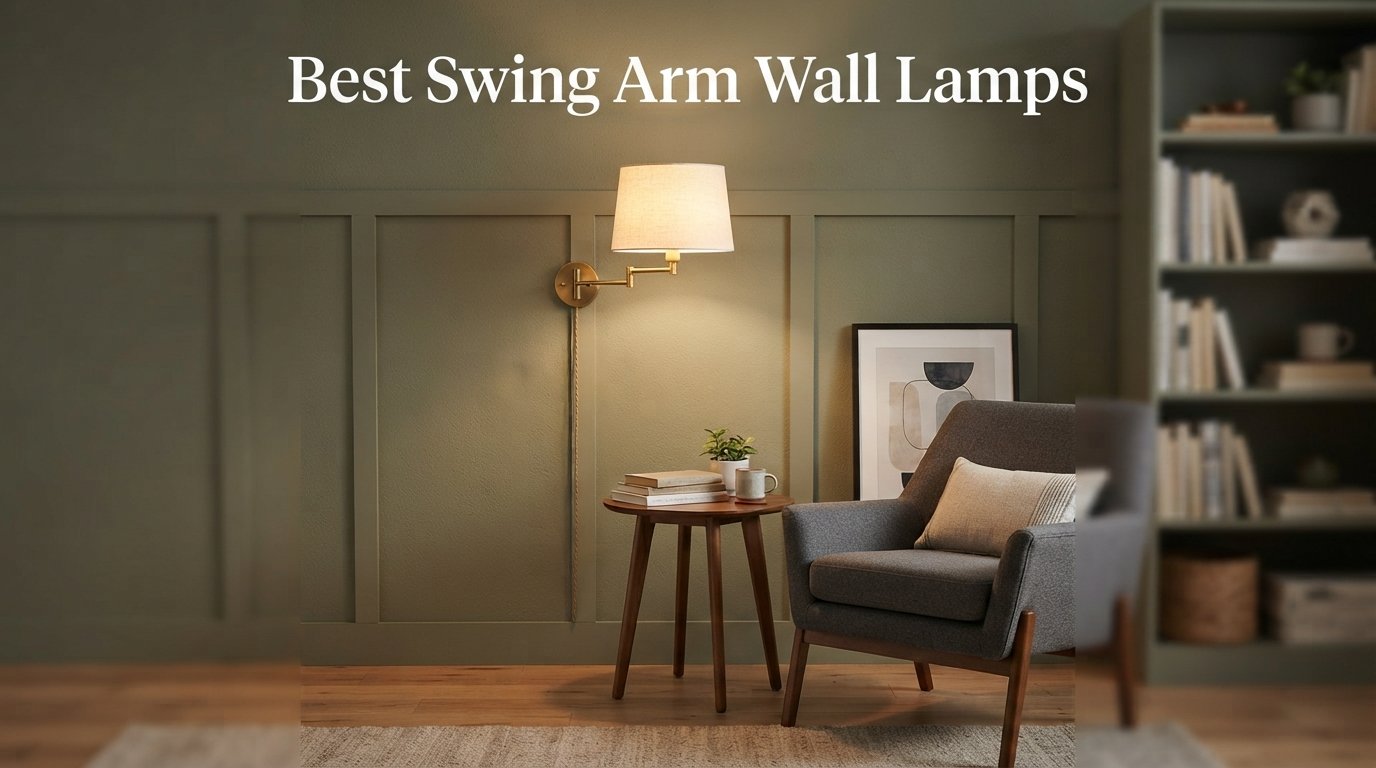 best swing arm wall lamps