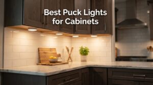 best puck lights for cabinets