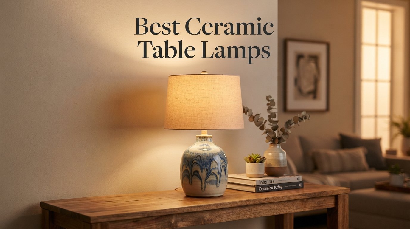 best ceramic table lamps