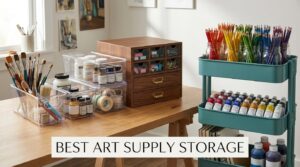 best art supply storage