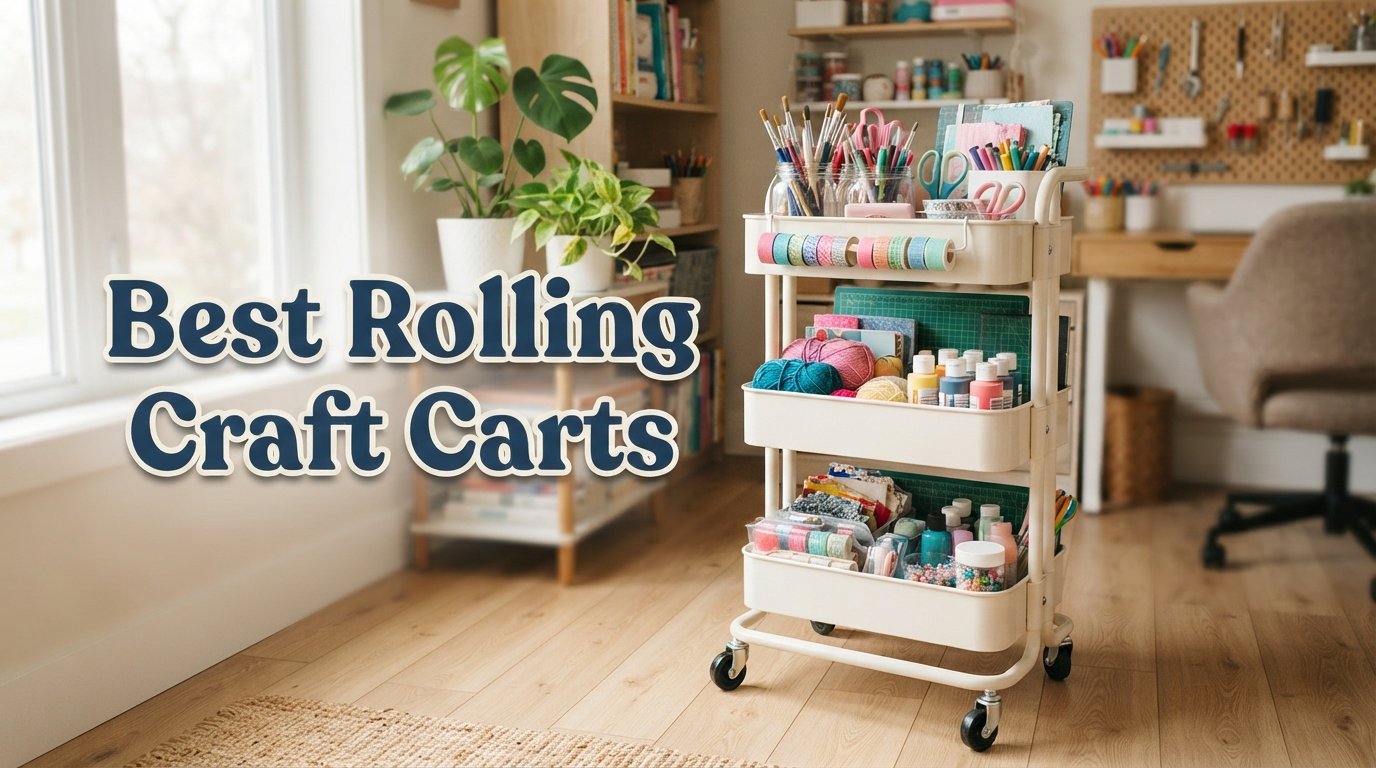 best rolling craft carts