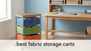 best fabric storage carts