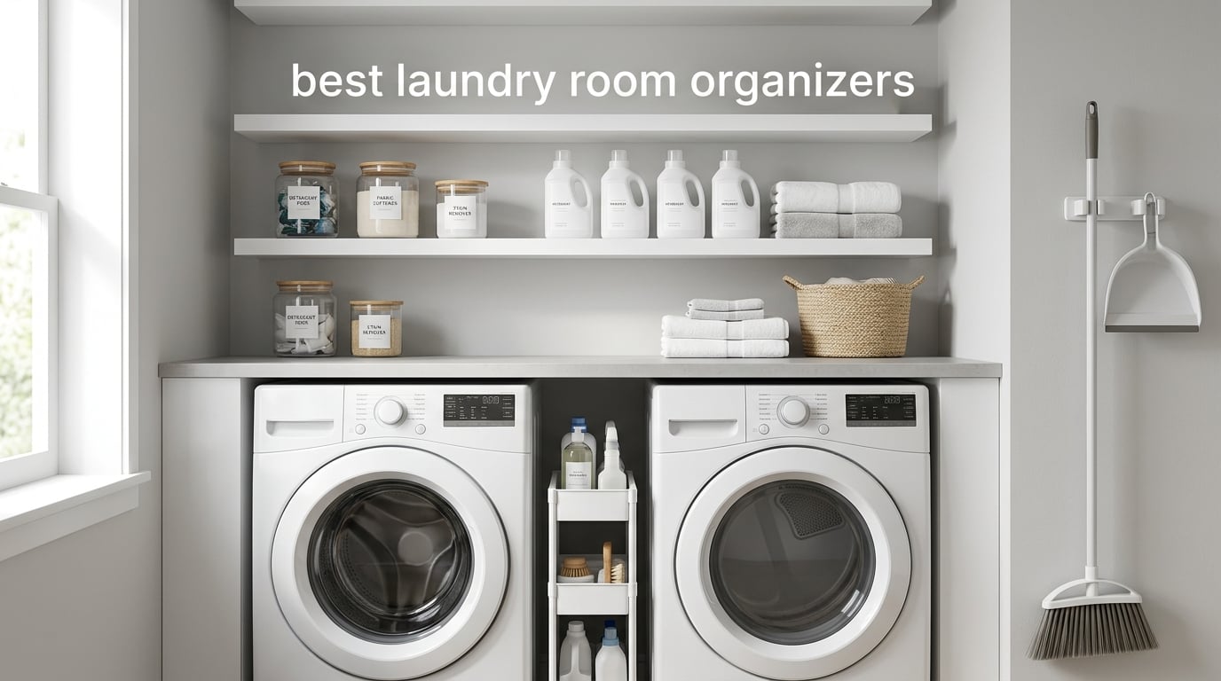 best laundry room organizers