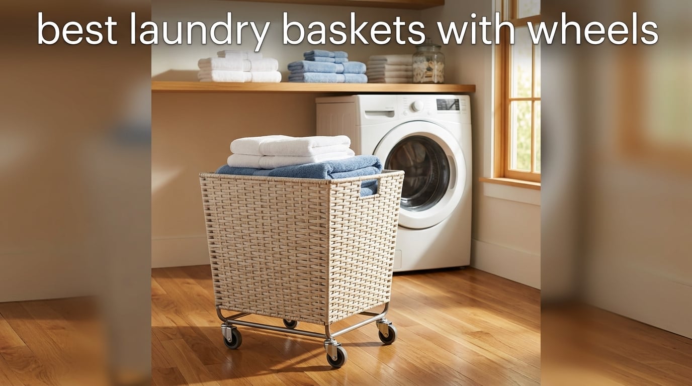 best laundry baskets with wheels