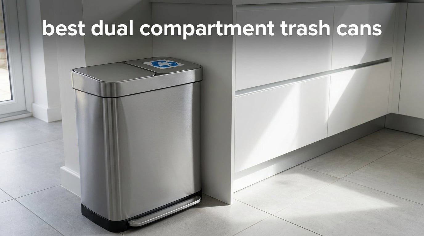 best dual compartment trash cans