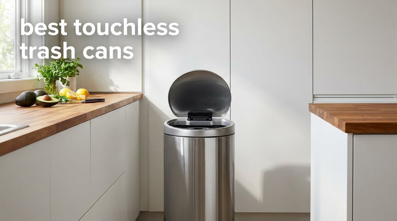 best touchless trash cans