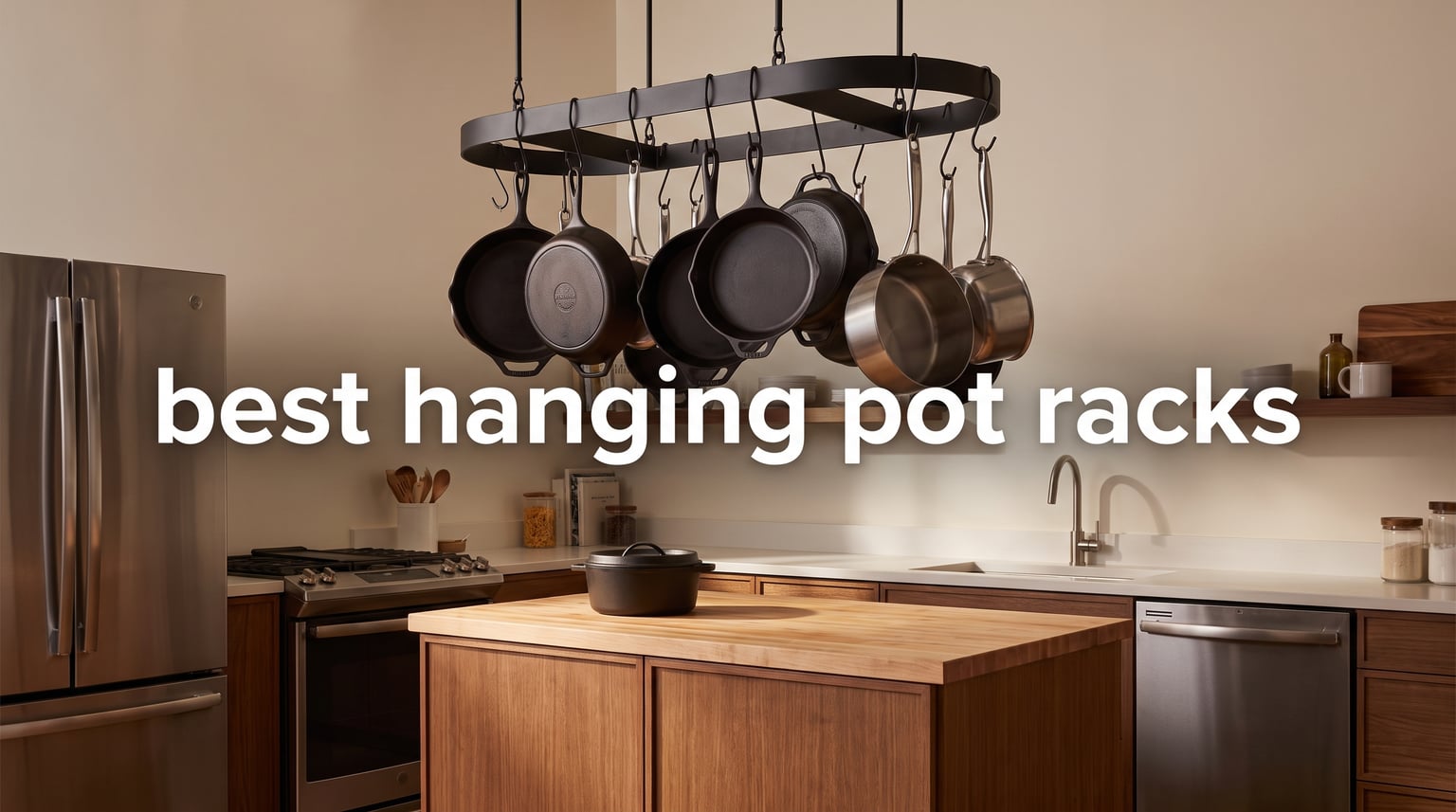 best hanging pot racks